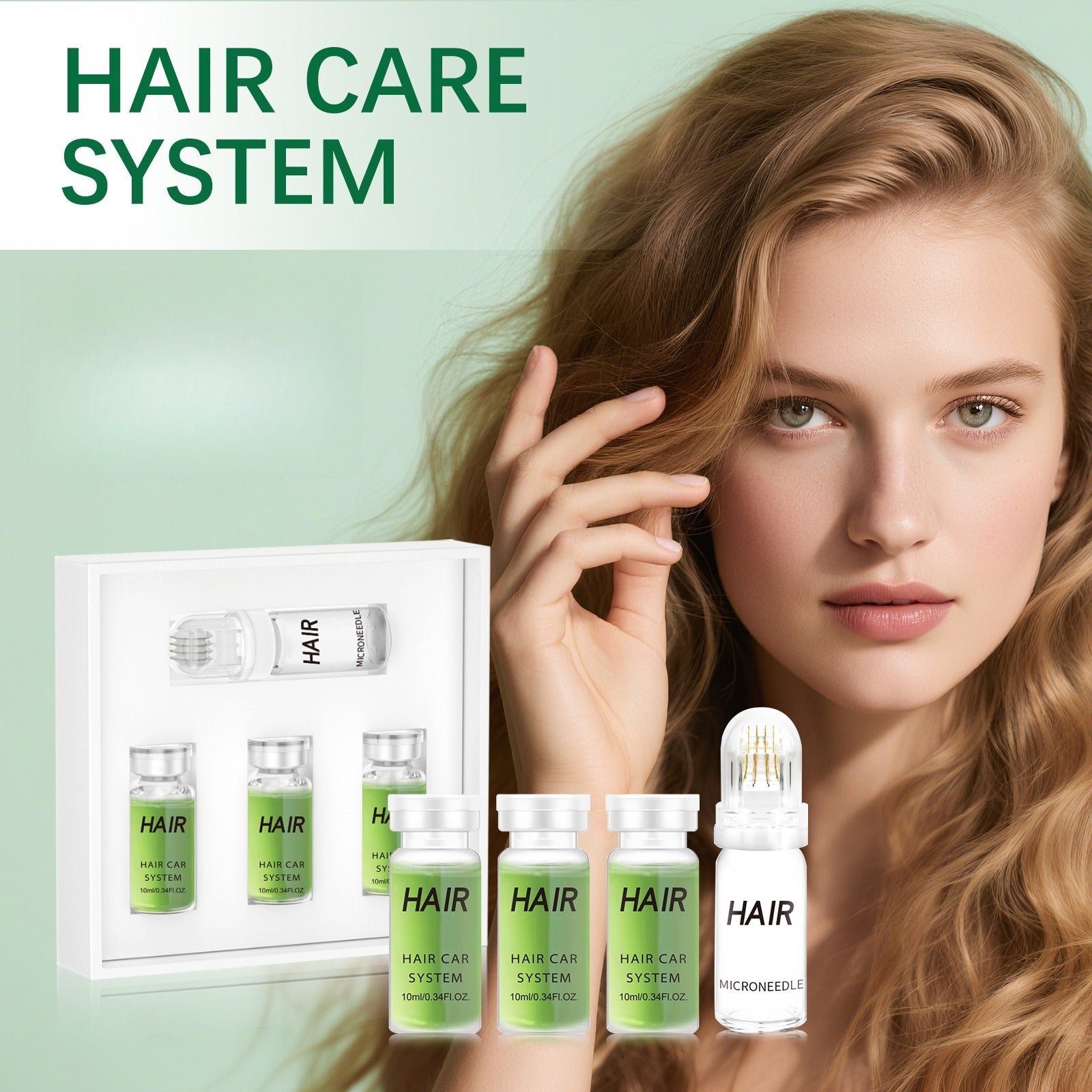Hair Growth Essence Roller Set – Professional Scalp Care at Home