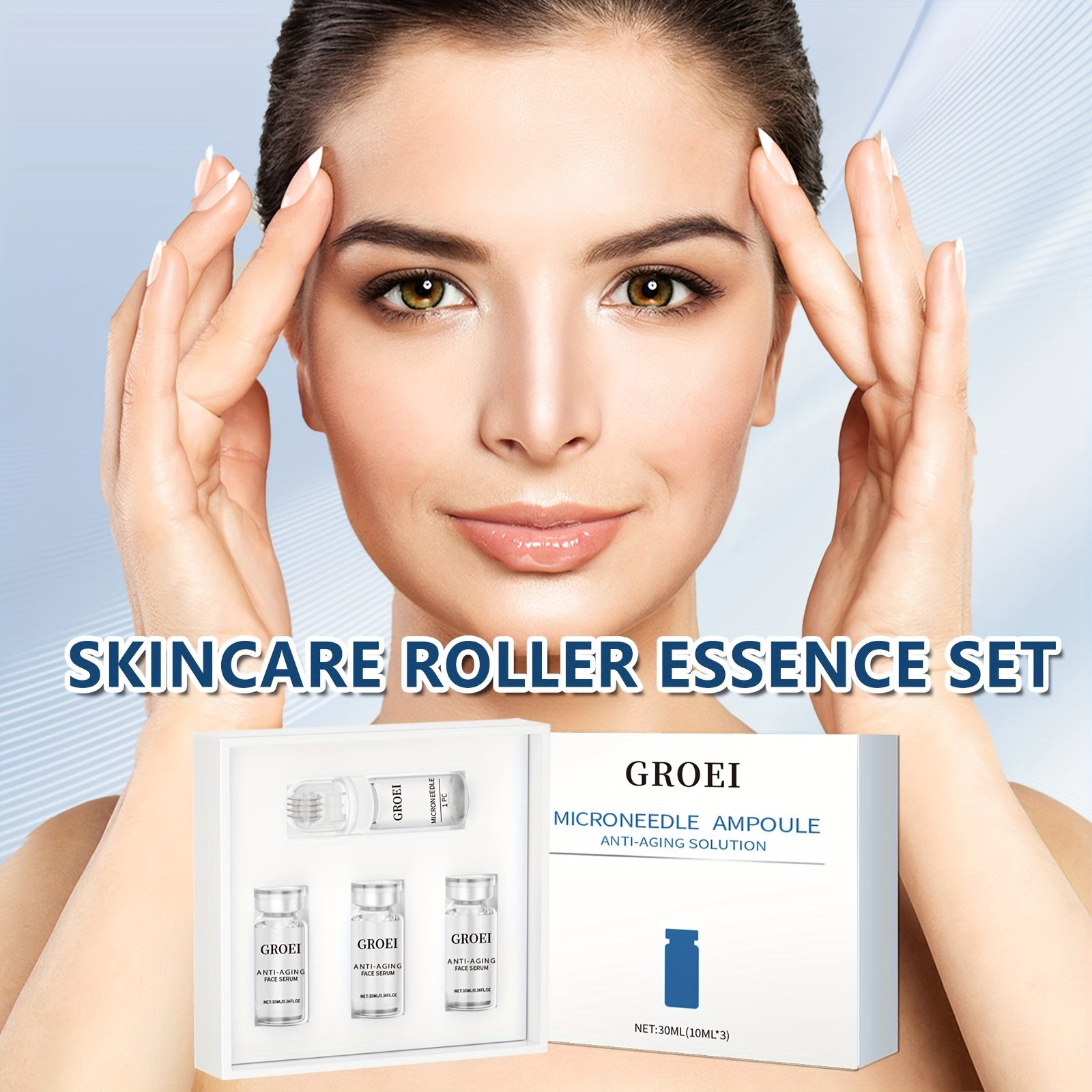 Firming Collagen Roller Serum – Moisturizing Essence for Elastic Skin