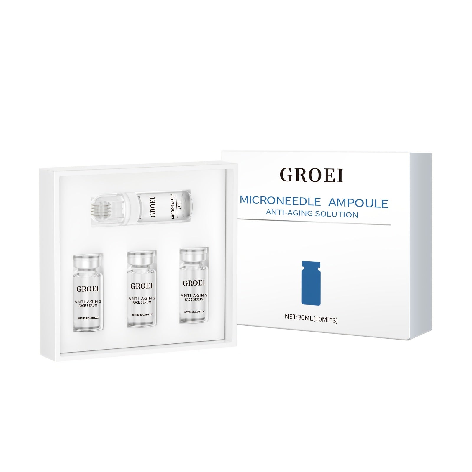 Firming Collagen Roller Serum – Moisturizing Essence for Elastic Skin