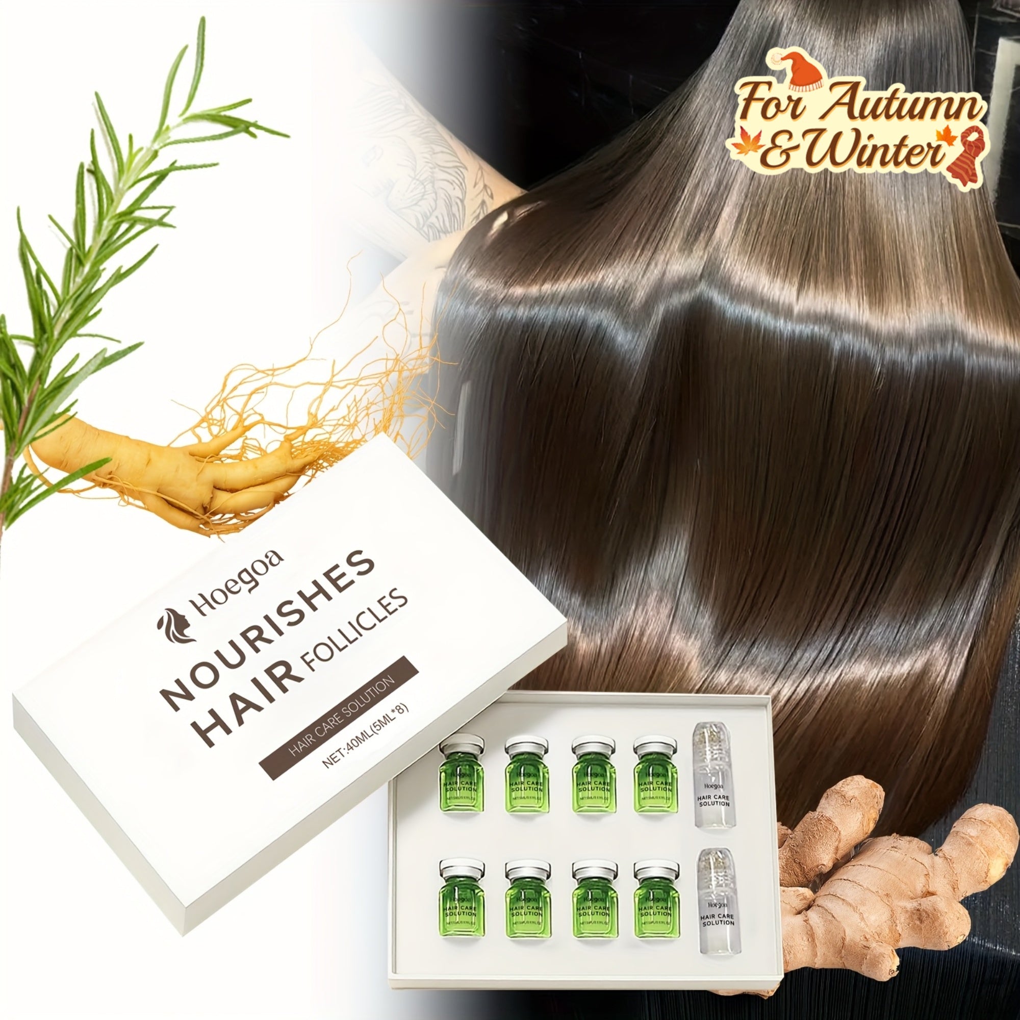 Nourishing Ginseng Hair Serum – Softness & Shine for All Hair Types